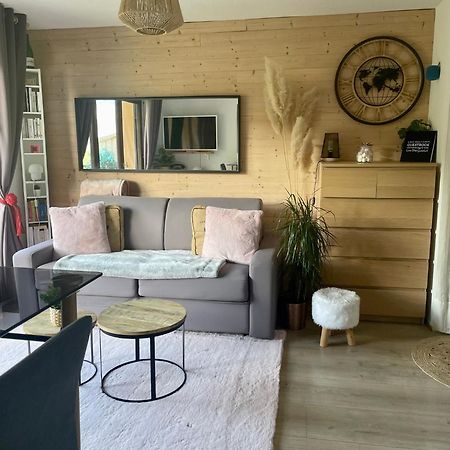 Studio Turquoise quartier Grattague vue MontBlanc Saint-Gervais-les-Bains Esterno foto