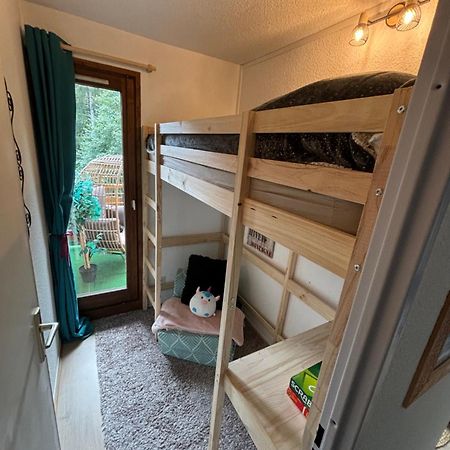 Studio Turquoise quartier Grattague vue MontBlanc Saint-Gervais-les-Bains Esterno foto