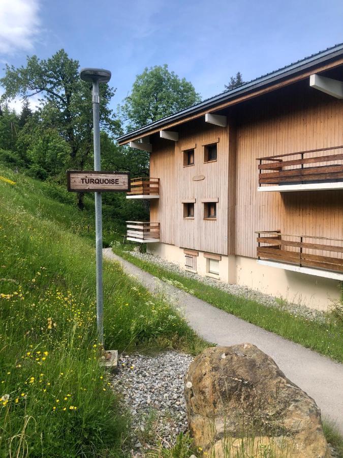 Studio Turquoise quartier Grattague vue MontBlanc Saint-Gervais-les-Bains Esterno foto