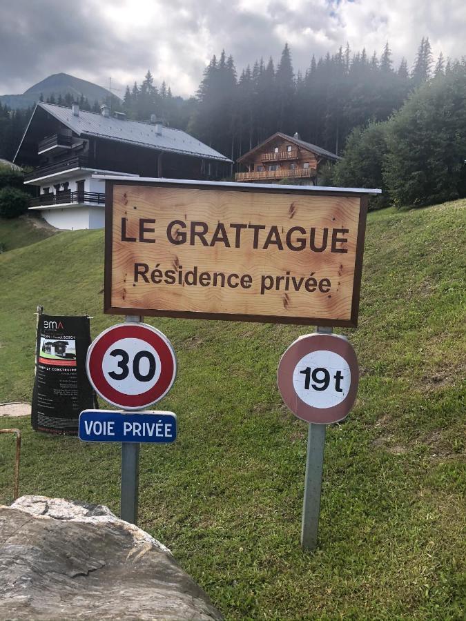 Studio Turquoise quartier Grattague vue MontBlanc Saint-Gervais-les-Bains Esterno foto