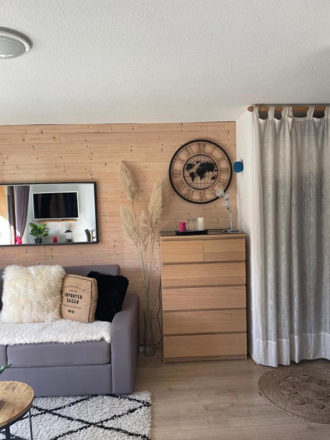 Studio Turquoise quartier Grattague vue MontBlanc Saint-Gervais-les-Bains Esterno foto
