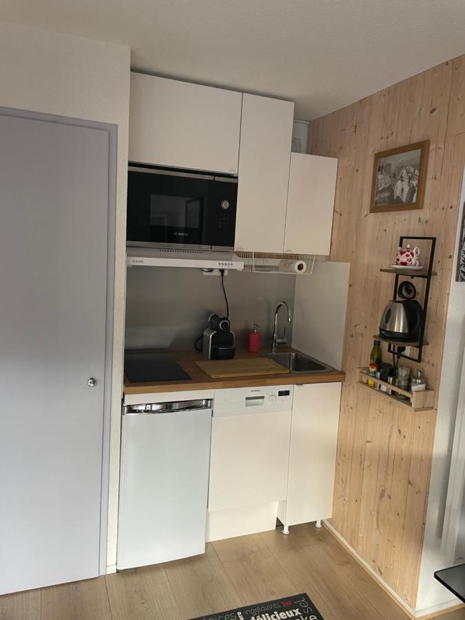 Studio Turquoise quartier Grattague vue MontBlanc Saint-Gervais-les-Bains Esterno foto