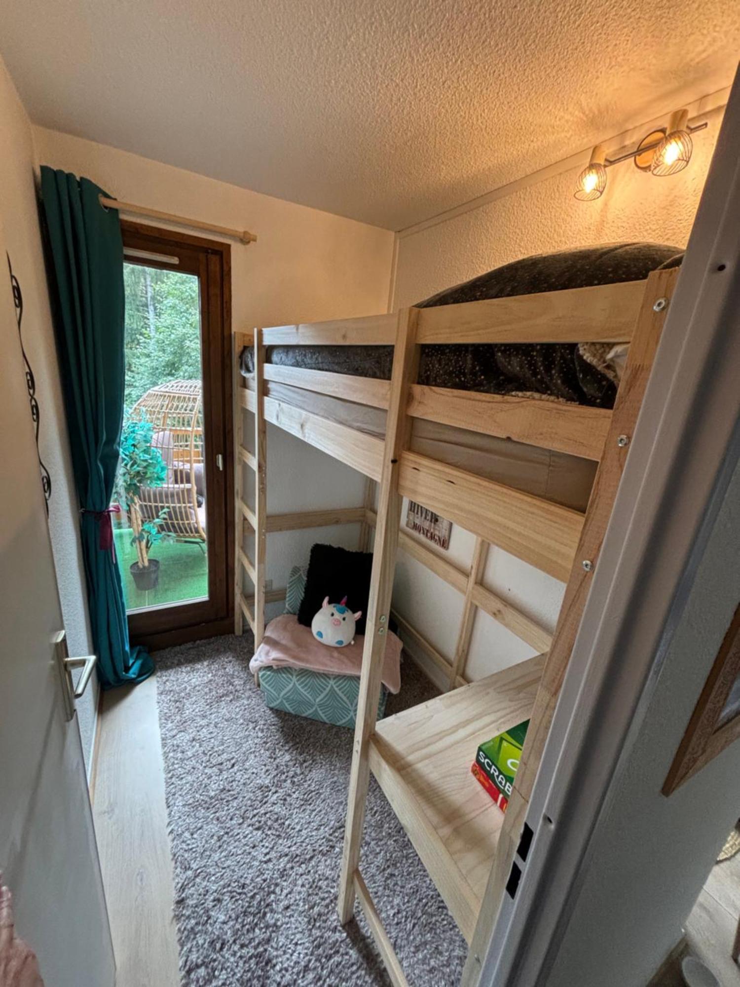Studio Turquoise quartier Grattague vue MontBlanc Saint-Gervais-les-Bains Esterno foto